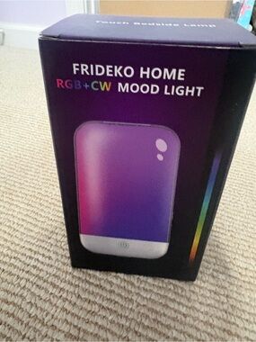FRIDEKO HOME RGB+CW Mood Light - 7 Color Features